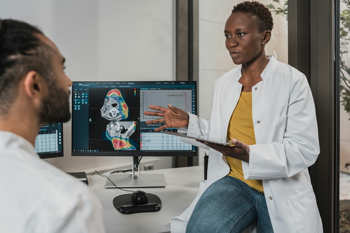 Consulta médica en